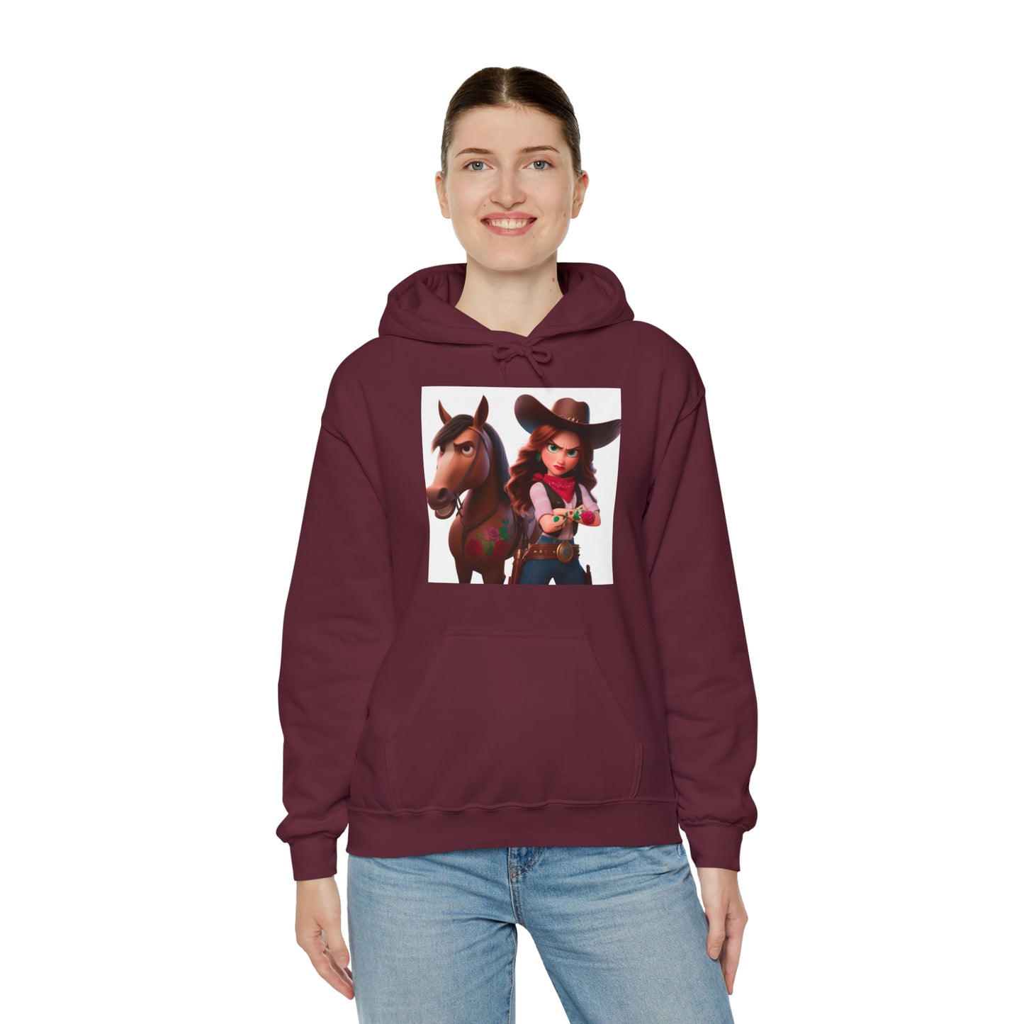 Do We Look Intimidated BOSS MARE Hooded Sweatshirt