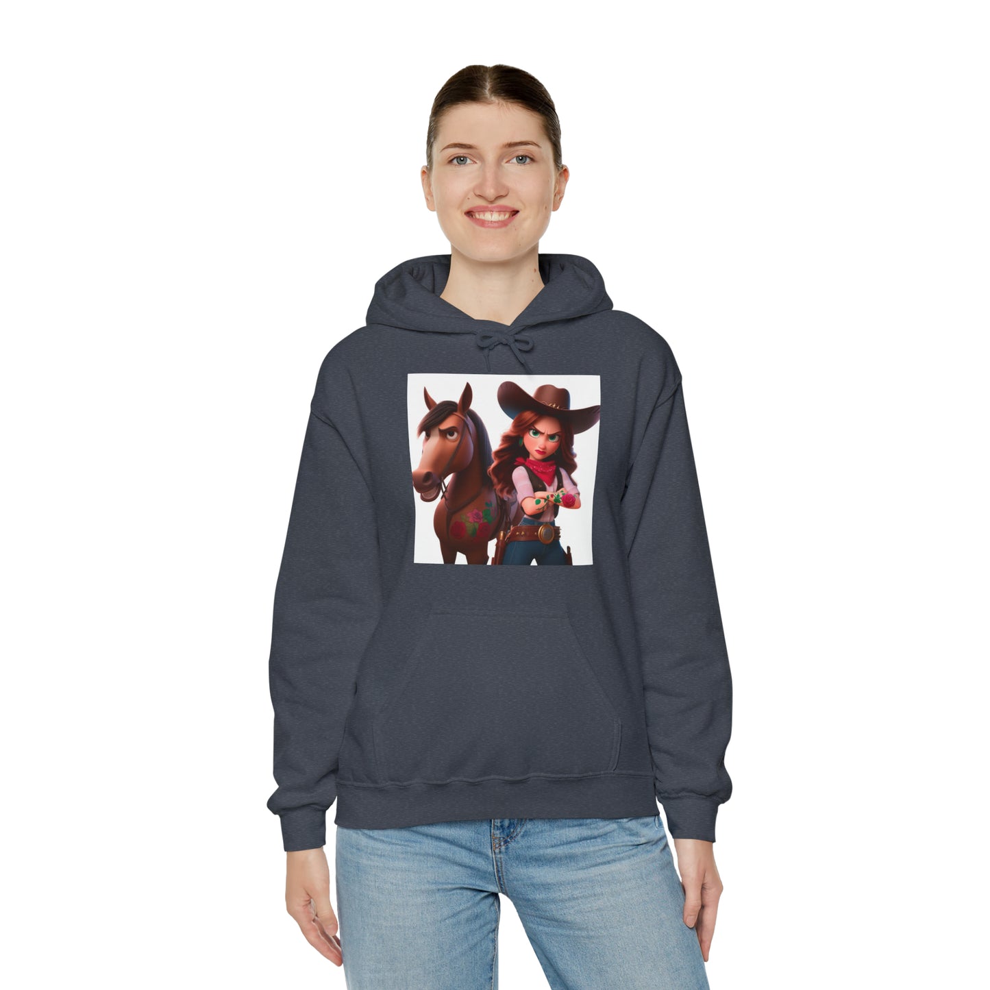 Do We Look Intimidated BOSS MARE Hooded Sweatshirt