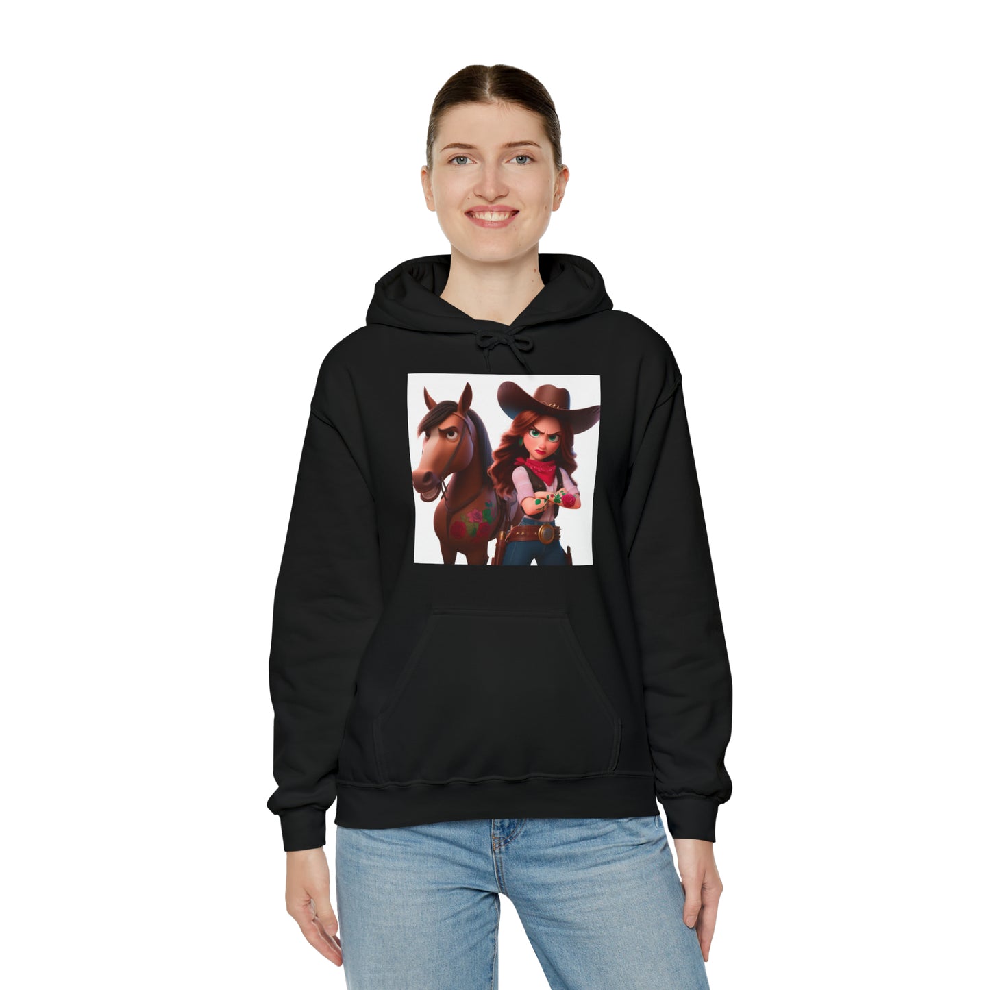 Do We Look Intimidated BOSS MARE Hooded Sweatshirt