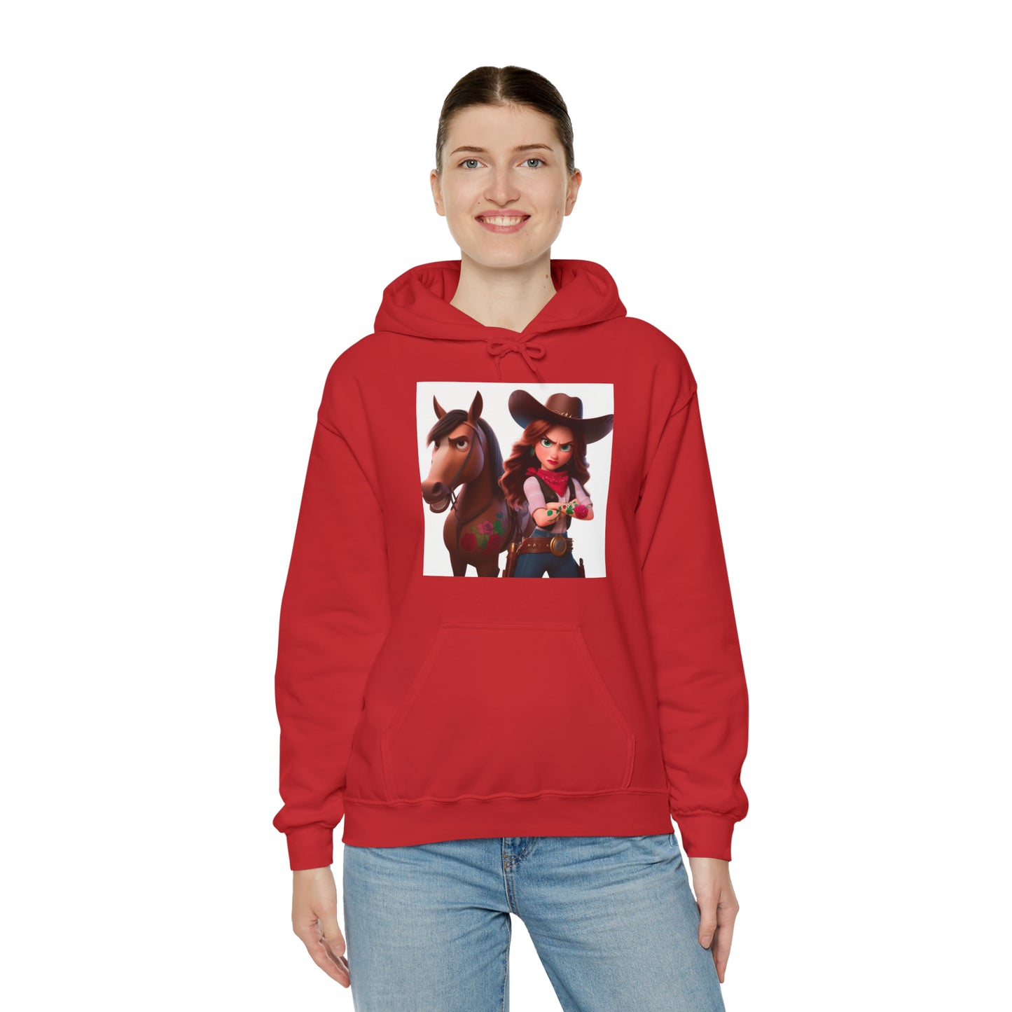 Do We Look Intimidated BOSS MARE Hooded Sweatshirt