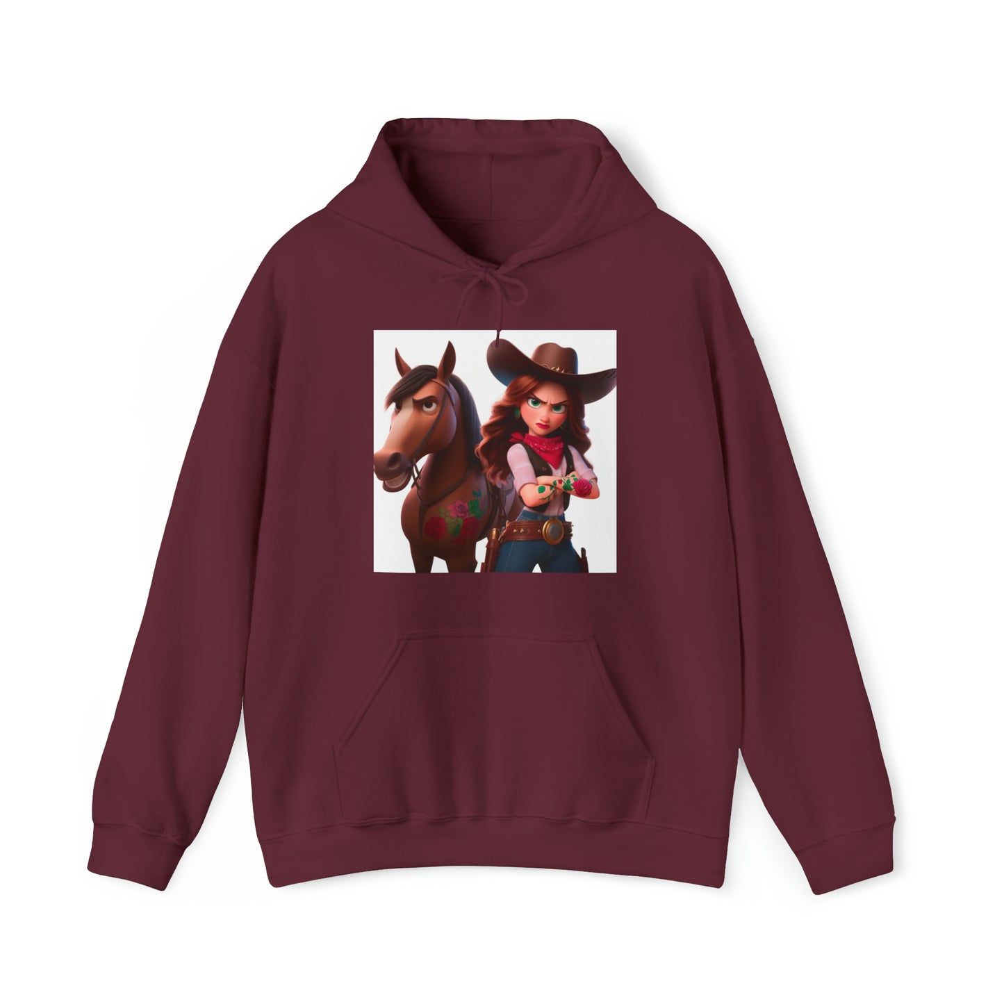 Do We Look Intimidated BOSS MARE Hooded Sweatshirt