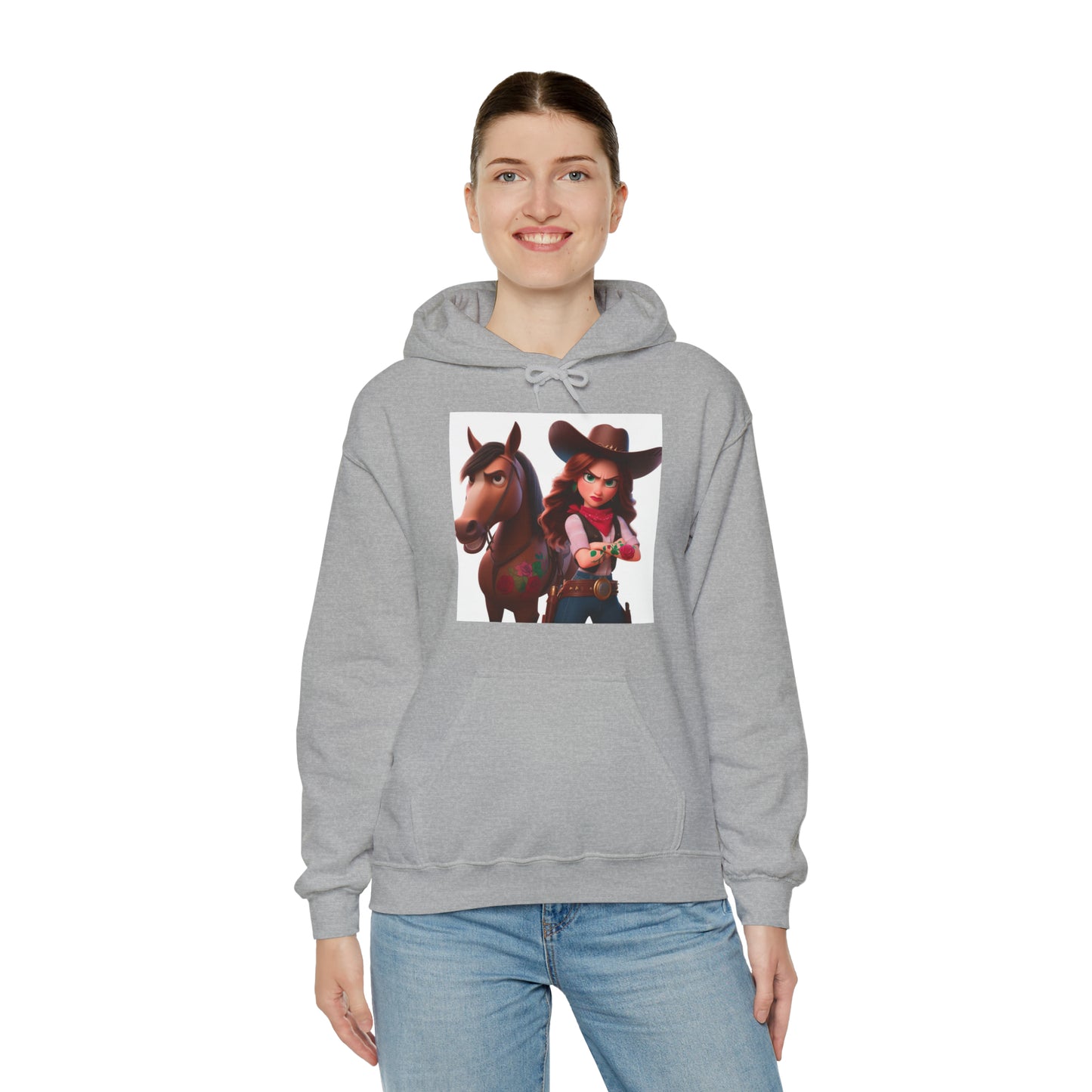 Do We Look Intimidated BOSS MARE Hooded Sweatshirt