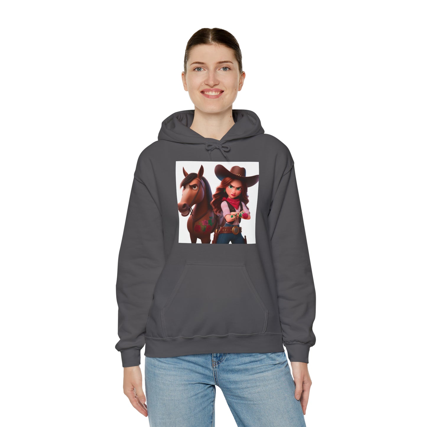 Do We Look Intimidated BOSS MARE Hooded Sweatshirt