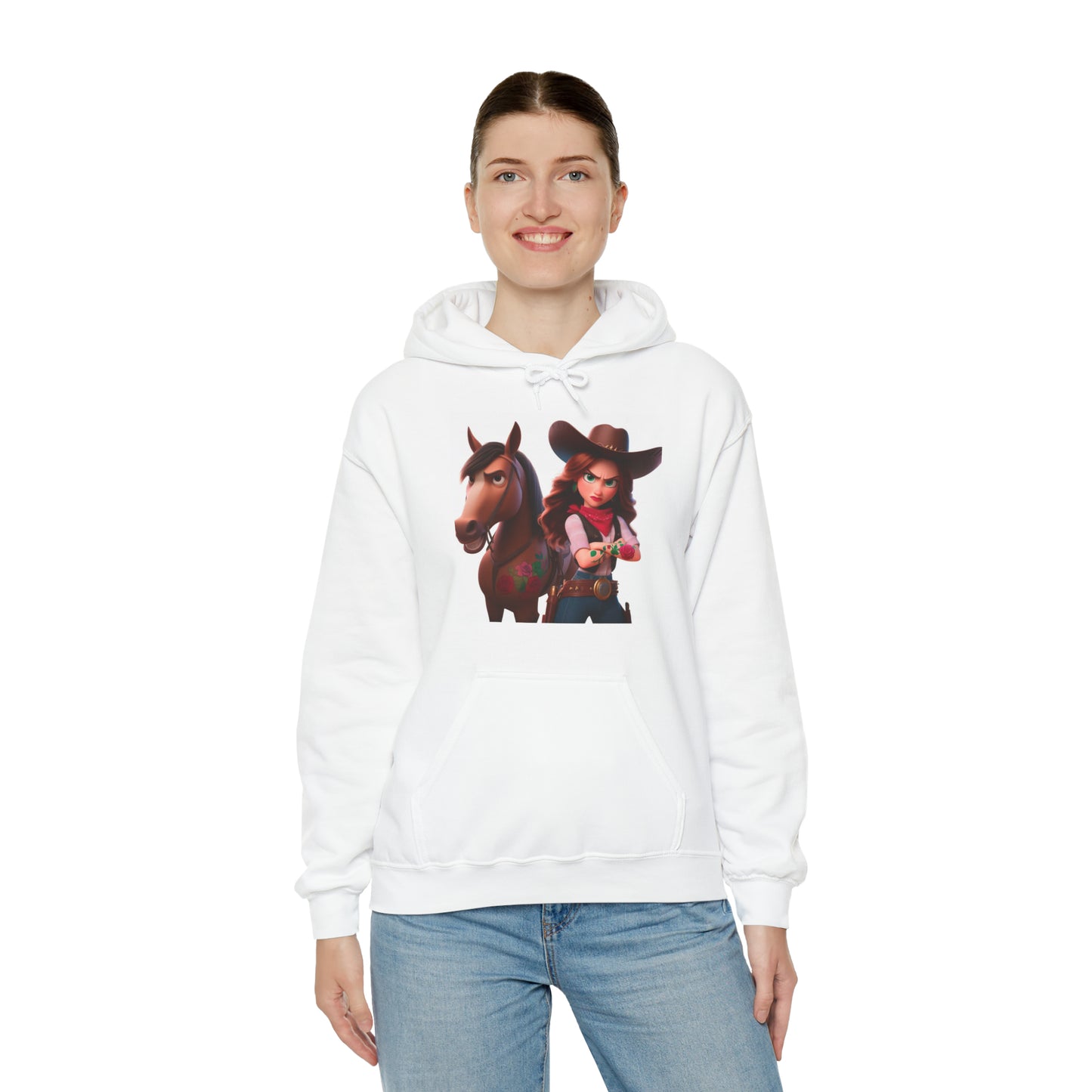 Do We Look Intimidated BOSS MARE Hooded Sweatshirt