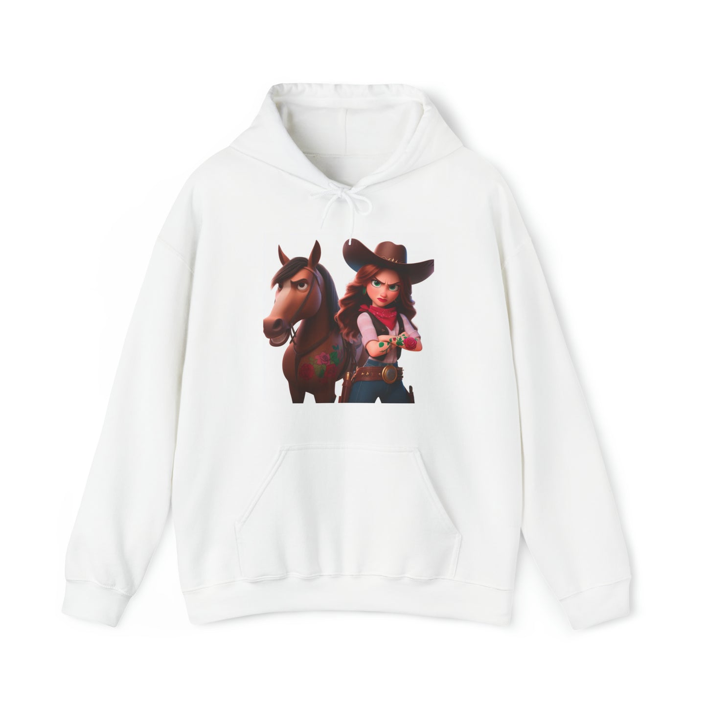 Do We Look Intimidated BOSS MARE Hooded Sweatshirt