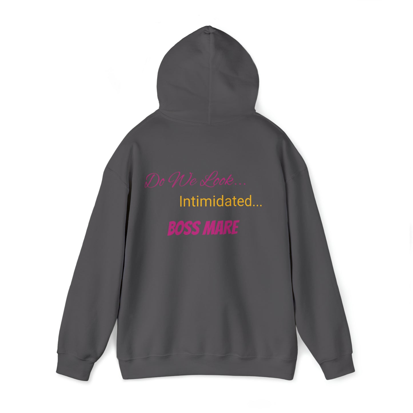 Do We Look Intimidated BOSS MARE Hooded Sweatshirt