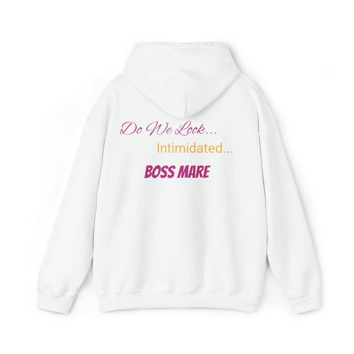 Do We Look Intimidated BOSS MARE Hooded Sweatshirt