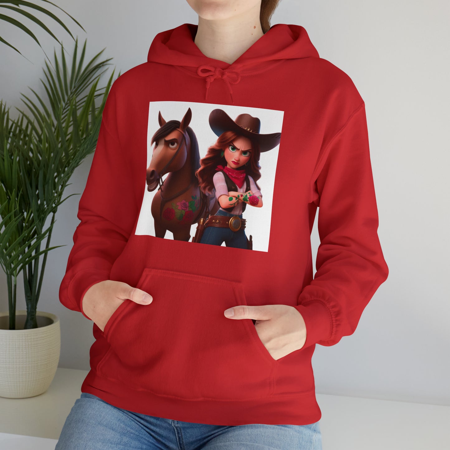 Do We Look Intimidated BOSS MARE Hooded Sweatshirt