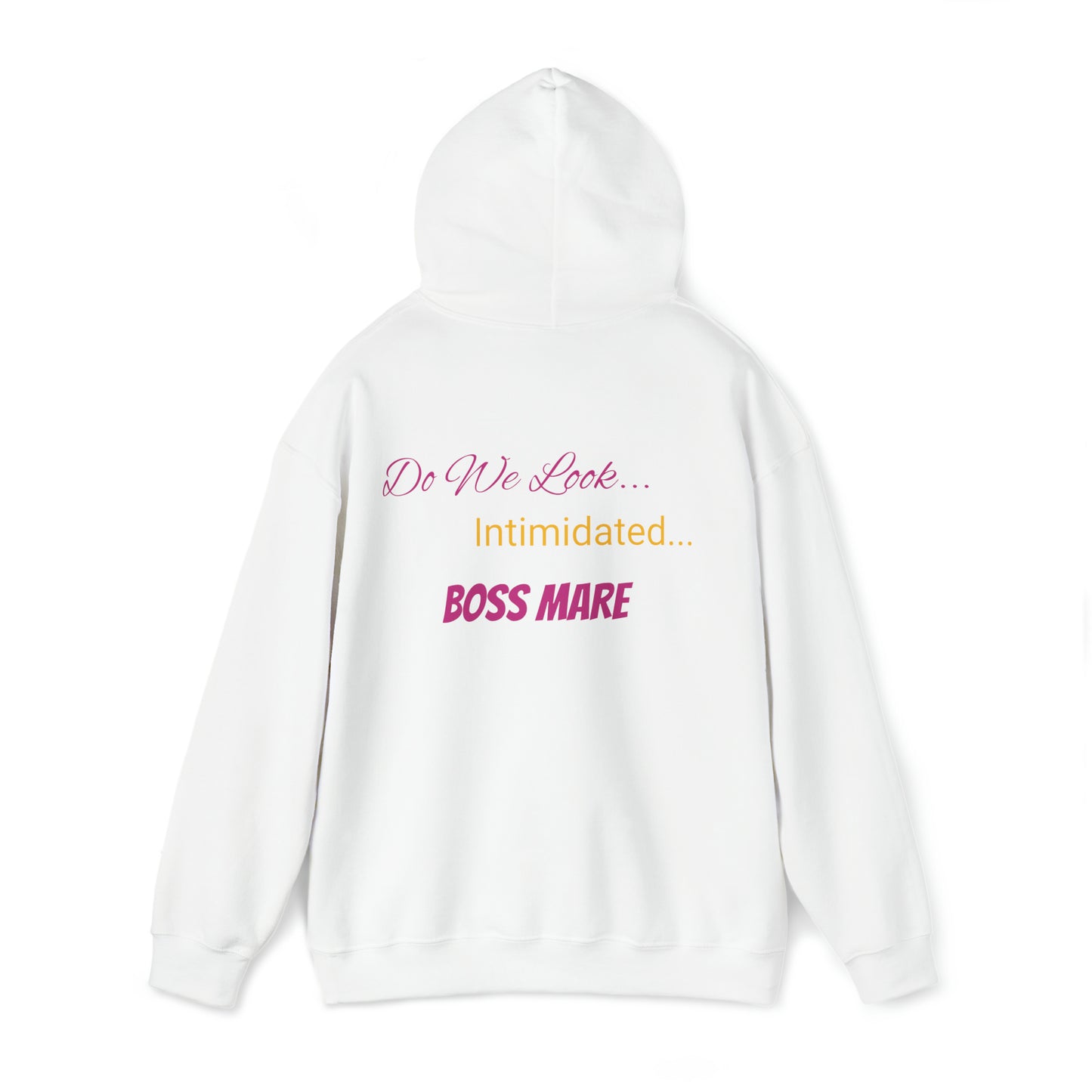 Do We Look Intimidated BOSS MARE Hooded Sweatshirt